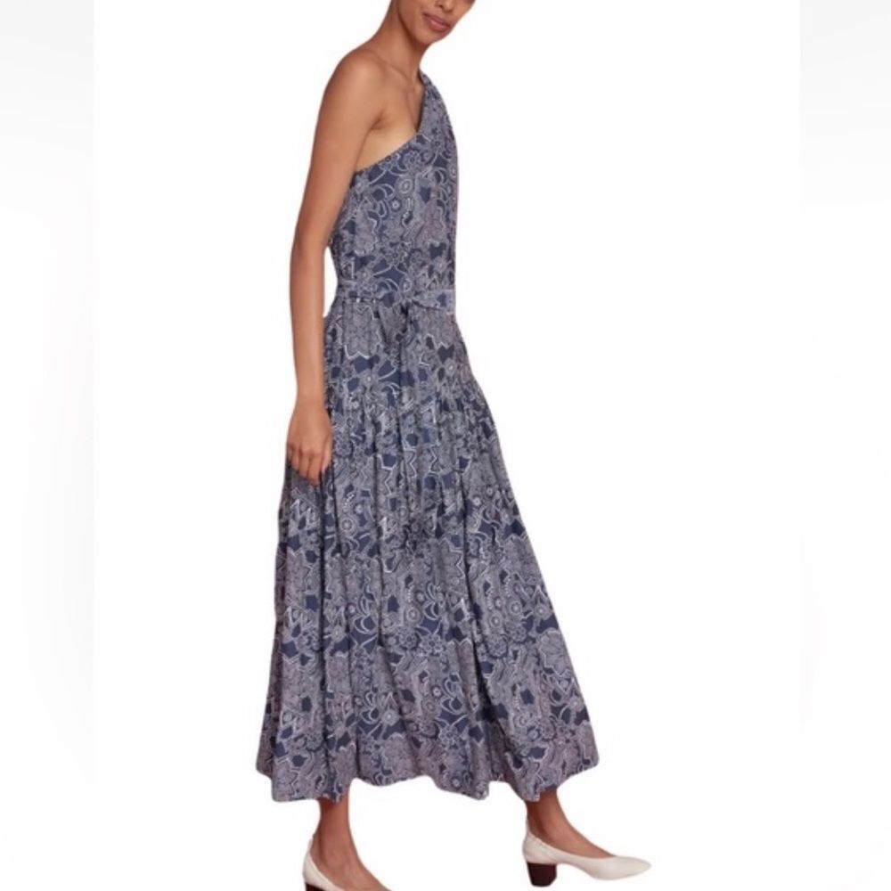 Roller Rabbit Blue Patterned Midi Dress - Picture 15 of 15